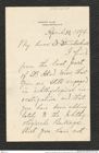 Nachlass Franz Steindachner, Brief von Theodore Nicholas Gill an Franz Steindachner (30.04.1894), Inv.Nr. 161.01, Seite 1